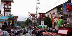 松波人形キリコ祭り